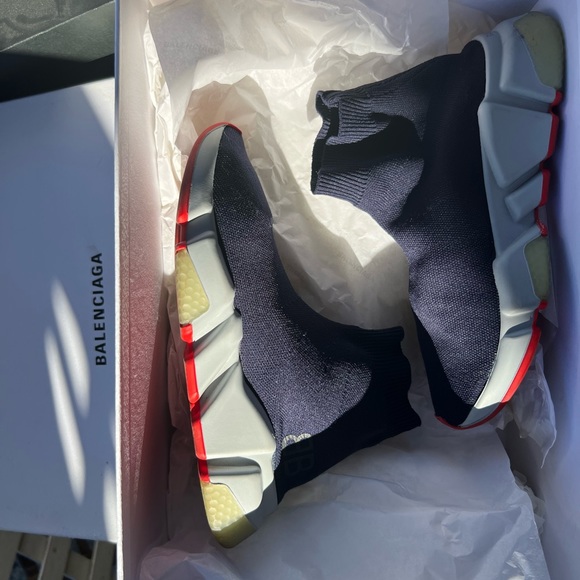 Balenciaga speed trainers navy blue - Picture 3 of 8